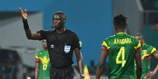 Gambian referee Bakary Gassama