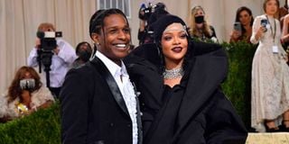 Rihanna and US rapper A$AP Rocky