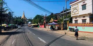 Myanmar shut shop