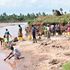Residents fetch water by the banks of Sabaki River in Kilifi County.