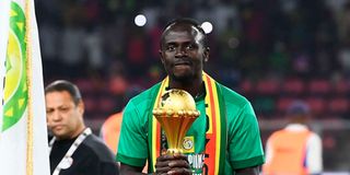 Senegal's forward Sadio Mane