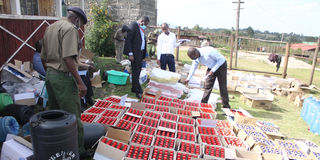 Illicit liquor Elburgon, Nakuru Count