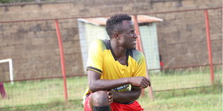 Gusii FC’s midfielder Kelvin Onsongo