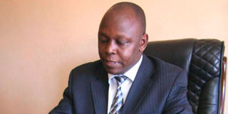 Kenyan lawyer Paul Gicheru