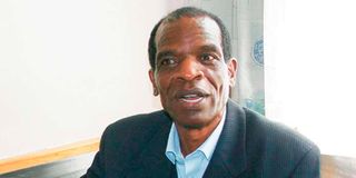 Former Mount Elgon MP John Serut