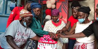 Valentine's Mlango Kubwa in Mathare