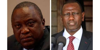 President Uhuru Kenyatta and Deputy President William Ruto sagana lodge insults