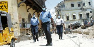 Mombasa Old Town security