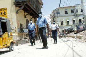 Mombasa Old Town security