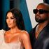 Kim Kardashian and US rapper Kanye West