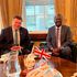 Raila Odinga meets UK Armed Forces Minister James Heappey