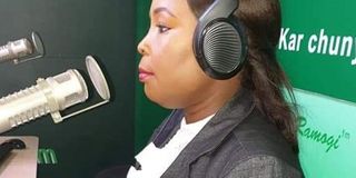 Former radio presenter Josephine Sirega