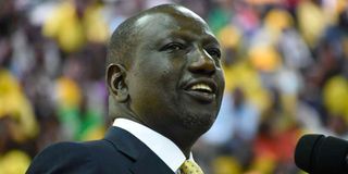 Deputy President William Ruto.