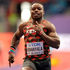 Kenya's Ferdinand Omanyala competes in the men's 60 metres heats