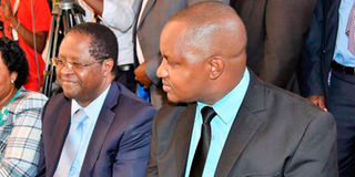 Governor Martin Wambora and deputy David Kariuki