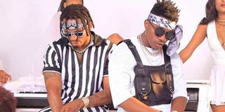 Diamond Platnumz and Rayvanny