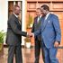 President Uhuru Kenyatta, Deputy President William Ruto and ODM leader Raila Odinga 