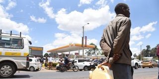 fuel shortage Eldoret town