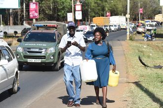 Fuel crisis Eldoret town, Uasin Gishu County