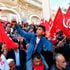 Tunis protest