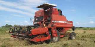 Combine harvester