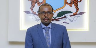 Somali Foreign Minister Abdisaid Muse Ali 