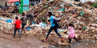 Kibera garbage