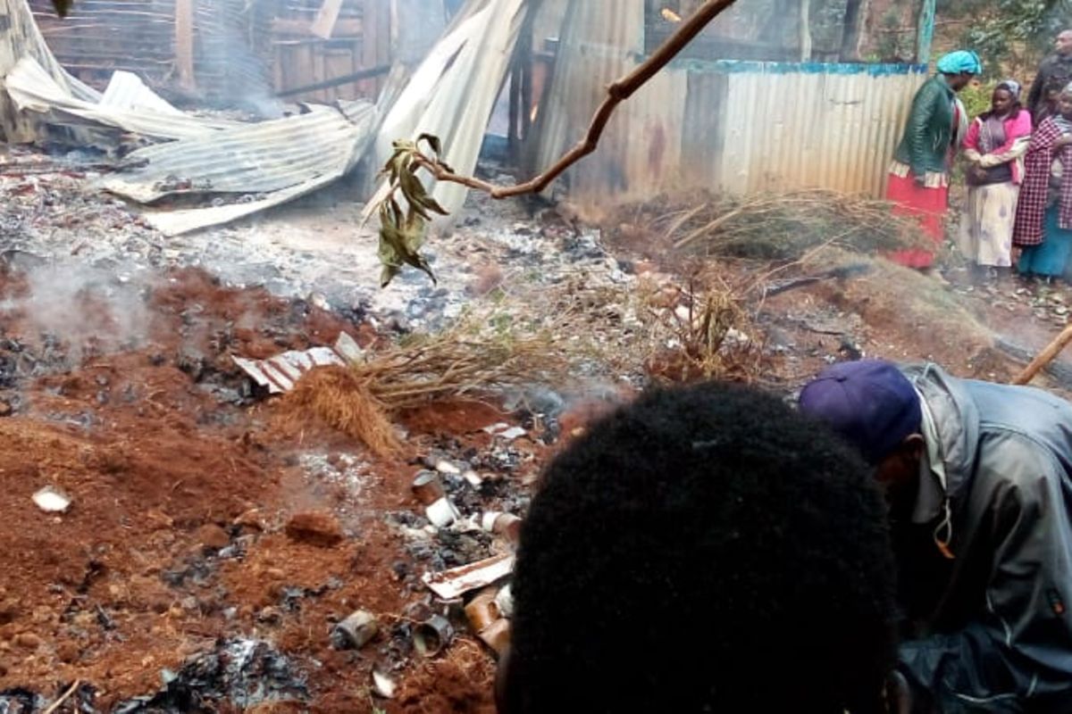 Four children perish as fire razes their house | Nation