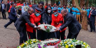 Kibaki burial