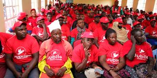 Jubilee supporters