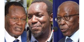 Leading contestants in Kisii governor race