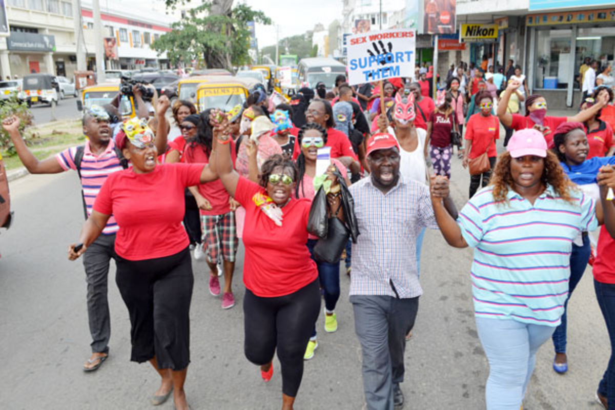 Prostitutes Protest Killing Of Colleagues In Mombasa Nation