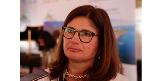 European Union ambassador to Kenya Henriette Geiger 