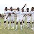 Sofapaka players celebrate a goal against Bandari