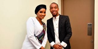 Rashid Abdalla and Lulu Hassan