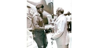 Idi Amin, Jomo Kenyatta