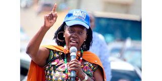 Azimio la Umoja presidential running mate Martha Karua