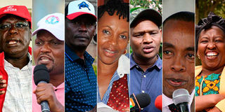 Kiambu governor candidates