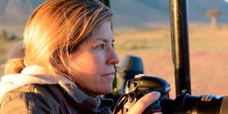 War photographer Alissa Everett in Magadi in Kajiado County