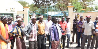 Unpaid Isiolo casual workers