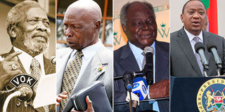 Kenya's presidents since independence