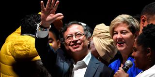 Newly-elected Colombian President Gustavo Petro