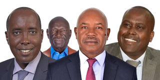 Kajiado governor candidates