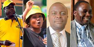 Embu governorship candidates