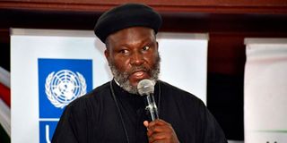 Father Joseph Mutie Inter-Religious Council of Kenya.