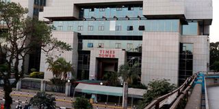 Times Tower, the KRA headquarters 