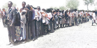 Kanu queue voting mlolongo