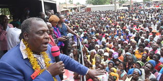 Kakamega UDP gubernatorial candidate Cyrus Jirongo