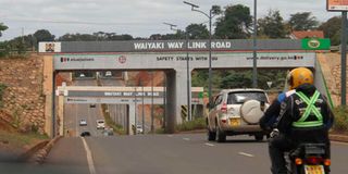 Waiyaki Way Link Road.