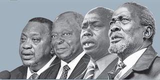 Mwai Kibaki, Daniel Moi 